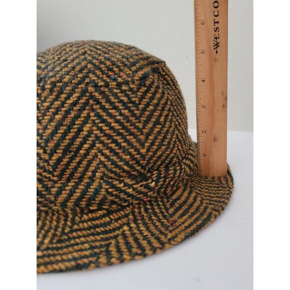 Jonathan Richard Irish Tweed Wool Walking Hat Size M - Made in Ireland - Picture 8 of 9